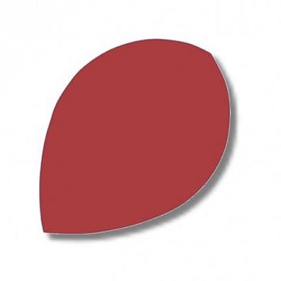 3 x Fly Nylon - Pear Flight - rot - reisfeste Textilfaser