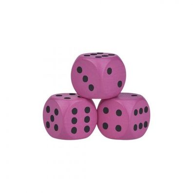 Augenwürfel - 20mm - rosa