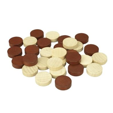 Backgammonspielsteine - Ersatz- oder Austauschset - 21 mm