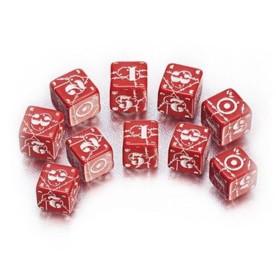 Battle United Kingdom - 10 Stück - W6 - rot und weiss