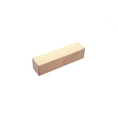 Bauklotz - Quader 1/2 längs - natur - 133x33x33mm - 33mm
