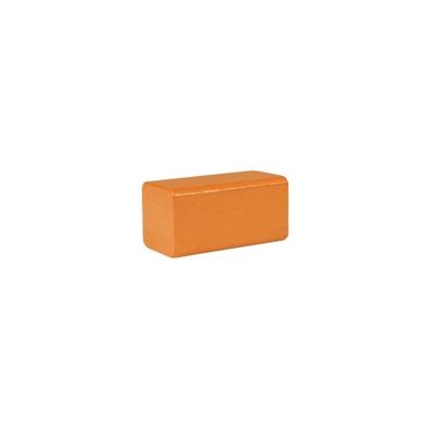 Bauklotz - Rechteck - 50x26x26 mm - orange