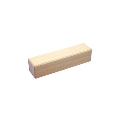 Bauklotz - Riegel - natur - 100x25x25mm - 50mm
