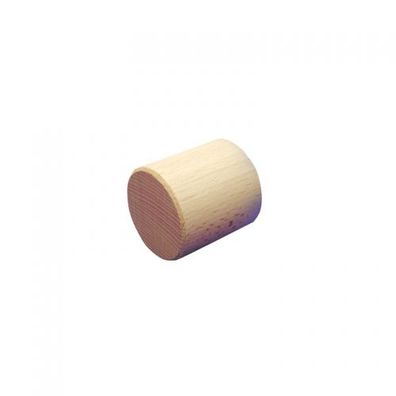 Bauklotz - Walze - kurz - natur - 50x48mm - 50mm