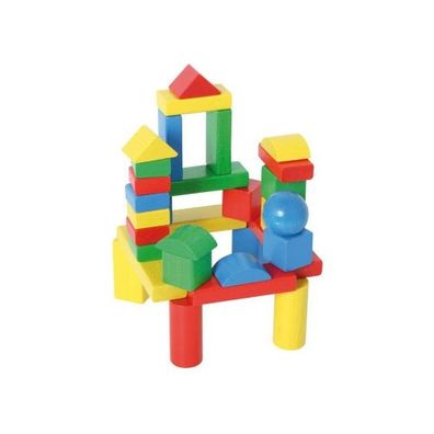 Bauklötze - Baby Blocs - 30 extra große Holzbausteine - ab 1 Jahr