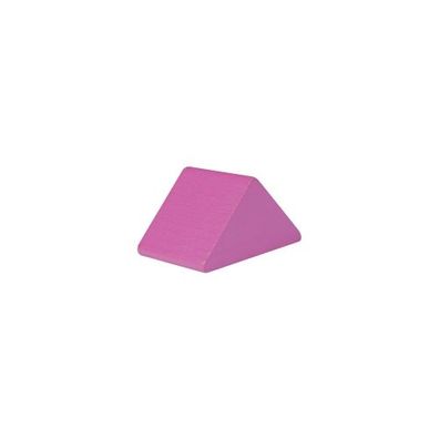 Baustein - Dreieck - 30x47x25 mm - rosa