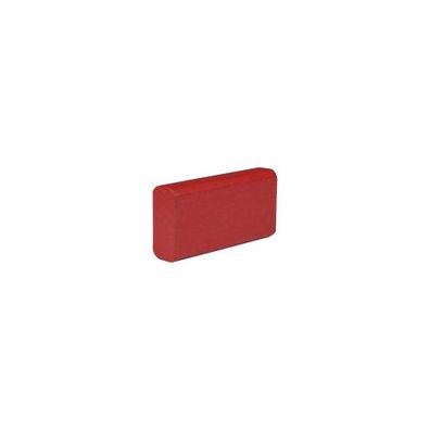 Baustein - Leiste klein - 50x12,5x25 mm - rot