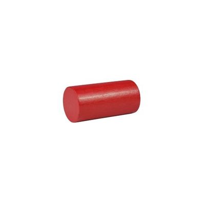 Baustein - Rolle - Säule - 25x50 mm - rot