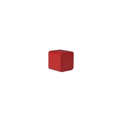 Baustein - Würfel - 25x26x26 mm - rot