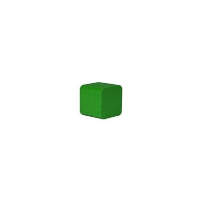 Baustein - Würfel - 25x26x26 mm - grün