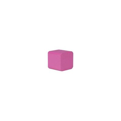 Baustein - Würfel - 25x26x26 mm - rosa