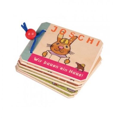 Bilderbuch - Haus - Holz - 10 x 9 cm