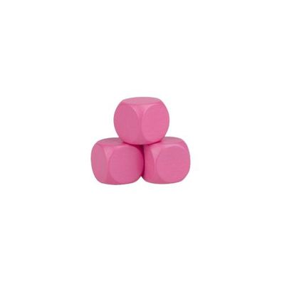 Blankowürfel - 12mm - rosa