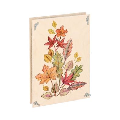 Blätterpresse bunt 33x23cm
