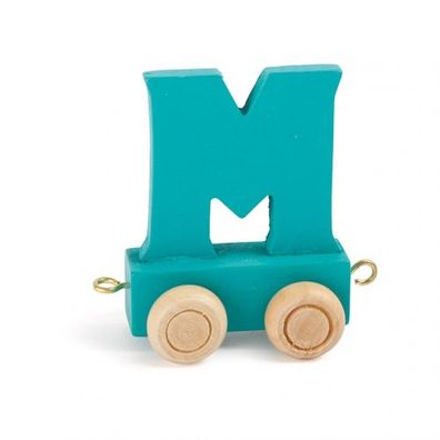 Buchstabenzug bunt M