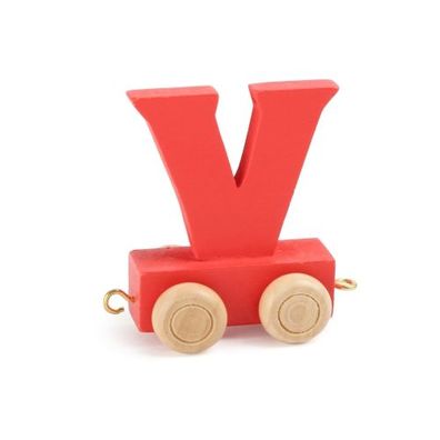 Buchstabenzug bunt V