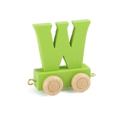 Buchstabenzug bunt W