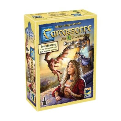 Carcassonne - Burgfräulein und Drache - Die 3. Erweiterung - deutsch