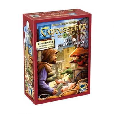Carcassonne - Händler und Baumeister - Die 2. Erweiterung - deutsch