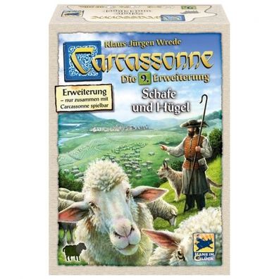 Carcassonne - Schafe und Hügel - Die 9. Erweiterung - deutsch