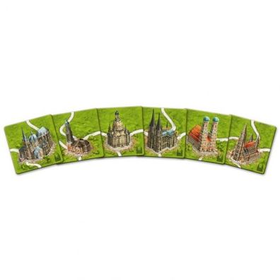 Carcassonne 3.0 - Kathedralen in Deutschland (neue Edition) (Mini-Erweiterung) - DE/E