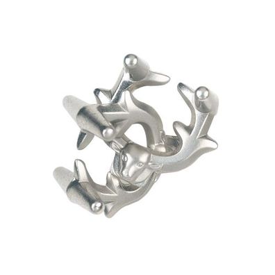 Cast Puzzle Elk - Metallpuzzle - Level 6