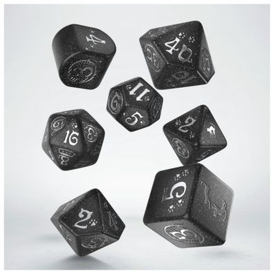 Cats Modern Dice Set - Waffle (7) - englisch