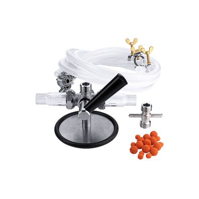 Bierleitungsreinigungsgerät Komplett-Set Mit Zubehör für Kolben- Kompensatorhähne