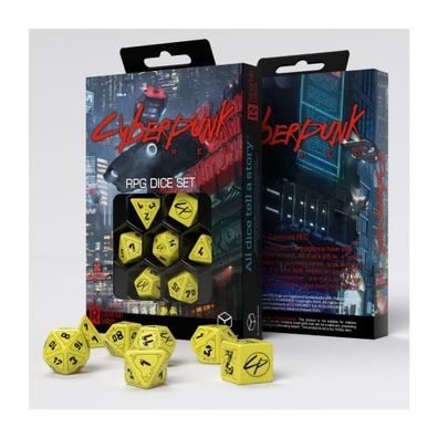 Cyberpunk Red Dice Set - Danger Zone (7) - englisch