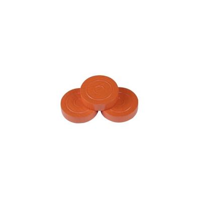 Damestein - Mühle - Backgammonstein - 21x7mm - orange