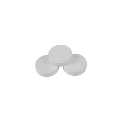 Damestein - Mühle - Backgammonstein - 21x7mm - weiss