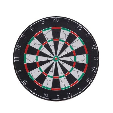 Dartscheibe aus Nylon Flock - 45x2,5cm mit 6 Dartpfeile