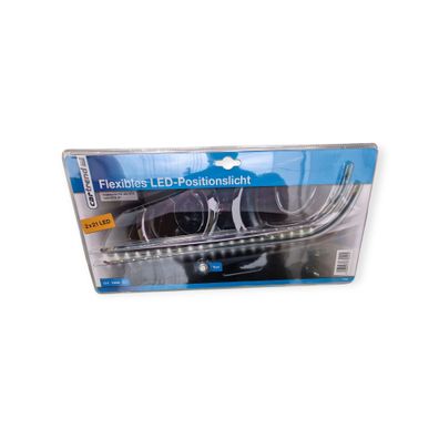 Cartrend LED-Positionslicht 2×21 LEDs ECE R7, 12?V, 3?W, biegsam, Set inkl. Kabel
