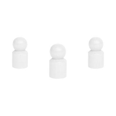 Destinokegel - klein - 15x29mm - weiss