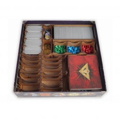 Einlage für Talisman Grundspiel und 3 Erweiterungen plus Kartenhalter (Insert)