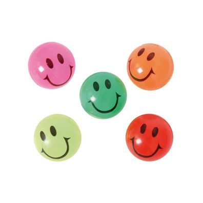 Flummi Smile klar 2,5cm - sortiert