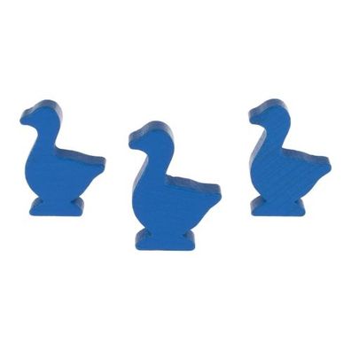 Gans - mittel - 39x28x10mm - blau