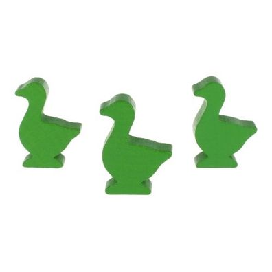 Gans - mittel - 39x28x10mm - grün