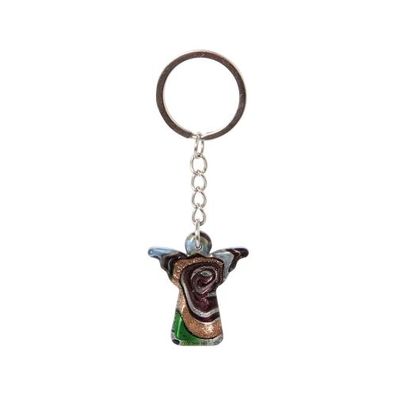 Glas-Schutzengel Schlüsselanhänger - sortiert