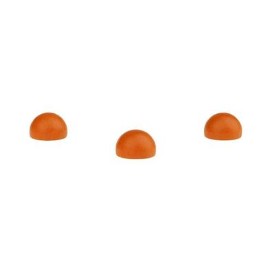 Halbkugeln - 16mm - orange