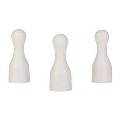 Halmakegel - Bigfoot - 20x50mm - weiss
