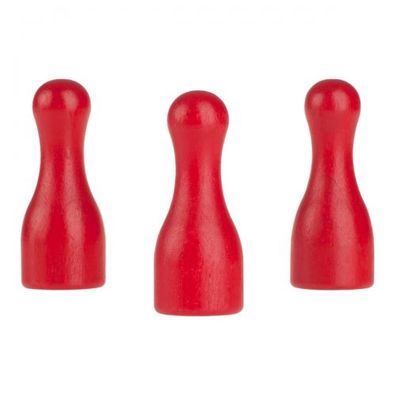 Halmakegel - Bigfoot XL - 25x60mm - rot