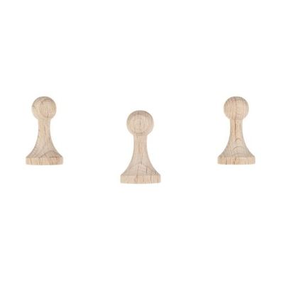 Halmakegel - Holmes - 15x27mm - natur