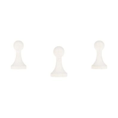 Halmakegel - Holmes - 15x27mm - weiss