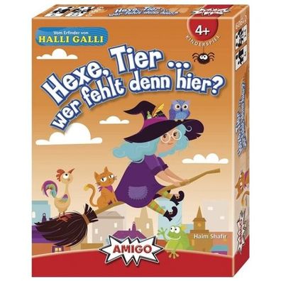 Hexe, Tier ... wer fehlt denn hier? - deutsch