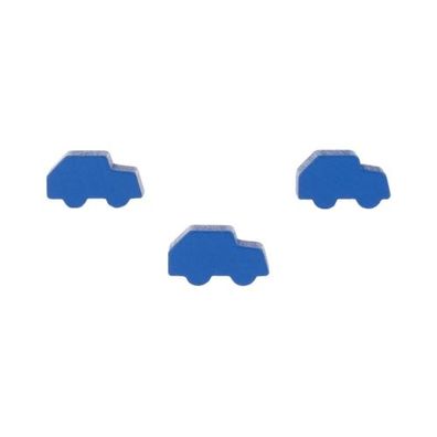 Kleinwagen - Pkw - Auto - 21x12x8mm - blau