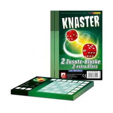 Knaster - Ersatzblöcke (2 Stück) - deutsch
