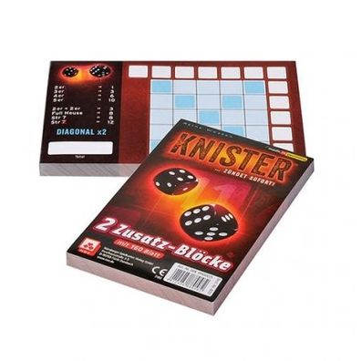 Knister - Ersatzblöcke (2 Stück) - deutsch