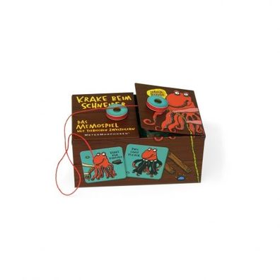 Krake beim Schneider - Das Memospiel mit tierischen Zweizeilern - deutsch