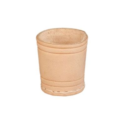 Lederwürfelbecher - Mini - ca. 5 cm x 4,5 cm